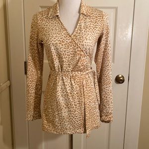 J.McLaughlin wrap blouse